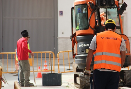 Obras desarrolladas en Calle Desamparados para mejorar la accesibilidad y la movilidad peatonal