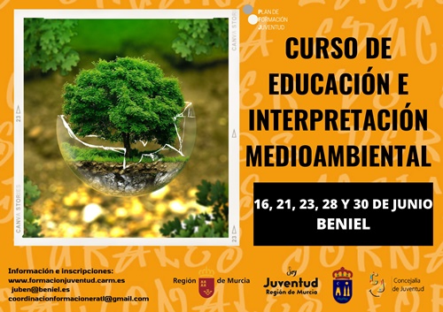 Curso sobre educación e interpretación medioambiental realizado por el Ayuntamiento y la DG de Juventud