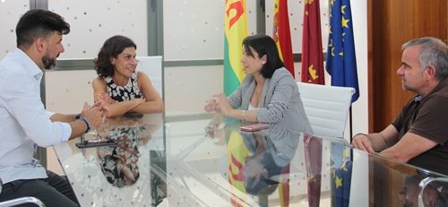 Reunión entre la alcaldesa de Beniel y la alcaldesa de Orihuela