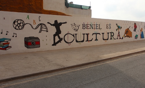 Mural Beniel Es Cultura