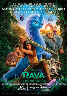 Raya y El Último Dragon cine de verano