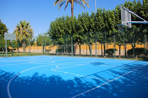 Nuevos espacios para practicar baloncesto en Beniel