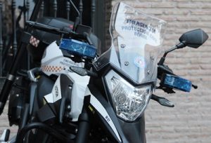 Nueva moto protección civil