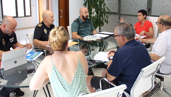 Policía Local y Guardia Civil establecen un dispositivo especial de seguridad