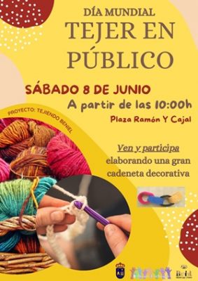 Tejer en Público