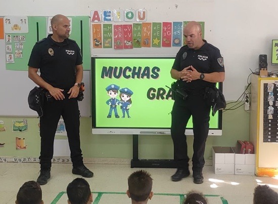 Policias Tutores jornadas de educación vial